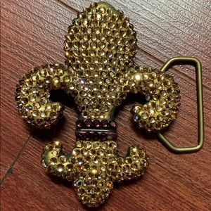 Designer brass buckle